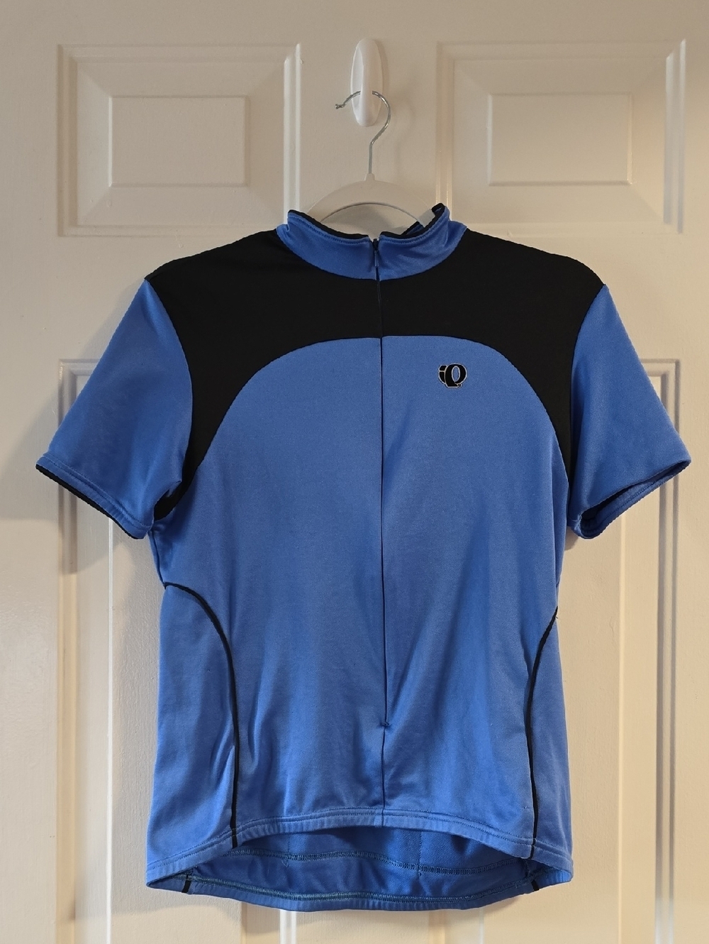 Pearl Izumi Blue and Black Short Sleeve Cycling Jersey